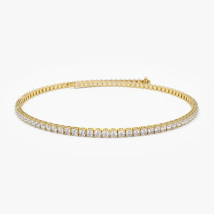 14K Diamond Tennis Bracelet