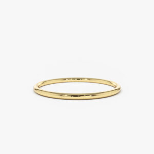 Gold 1.2 mm Wedding Band